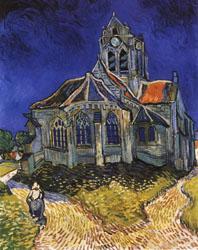 Vincent Van Gogh The Church of Auvers-sur-Oise Norge oil painting art